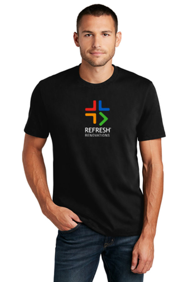 District ® Flex Tee with Full Chest Logo