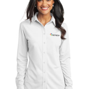 Port Authority® Ladies Dimension Knit Dress Shirt